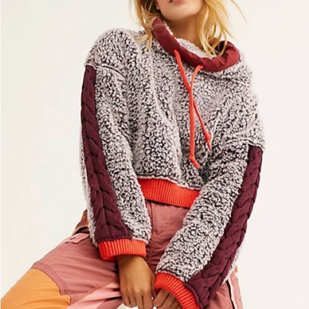 *SOLD* Free People NWT Wild Heart Super Soft Pullover, Medium $148 Retail